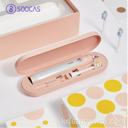 Soocas x5 음향 전동 칫솔 USB 충전식